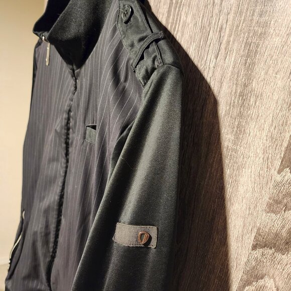 Ben Sherman - Black Pinstripe Harrington Jacket - Picture 4 of 8